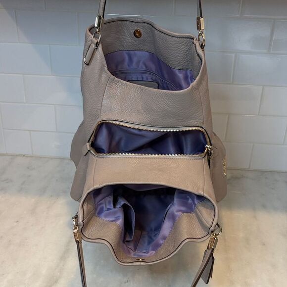 Coach Bag Purse Handbag Leather Madison Pebbled Phoebe Shoulder Bag Pocketbook - Picture 11 of 16